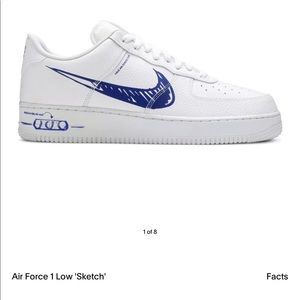 Air Force 1 low sketch